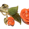 Spilla rosa